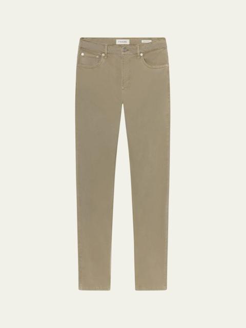 FRAME Men's Modern Straight Fit Five-Pocket Pants