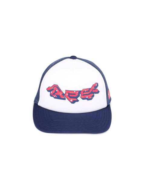 BAPE Logo Mesh Cap 'Navy'