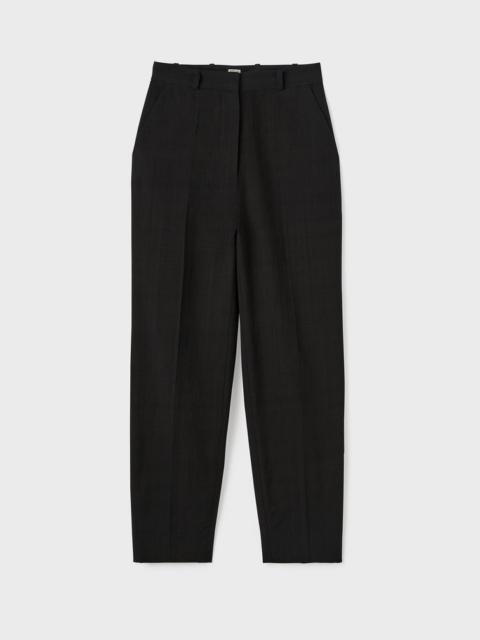 Totême Tapered suit trousers black