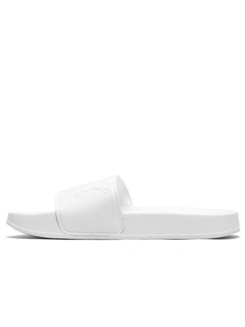 PUMA (WMNS) PUMA Leadcat Patent Slide White 367282-02
