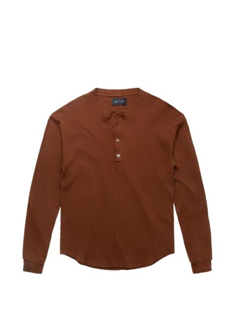 LES TIEN long-sleeve polo shirt
