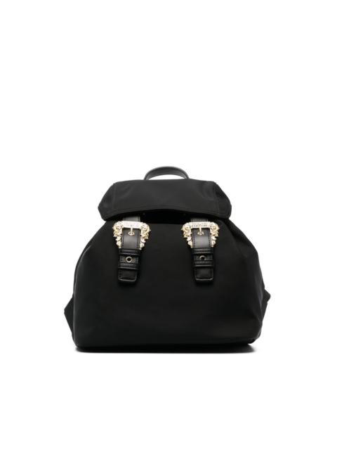VERSACE JEANS COUTURE double-buckle backpack