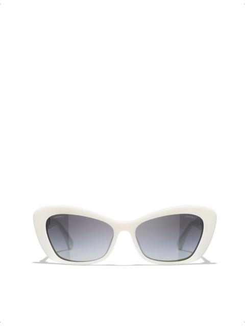 CHANEL CH5481H butterfly-frame acetate sunglasses