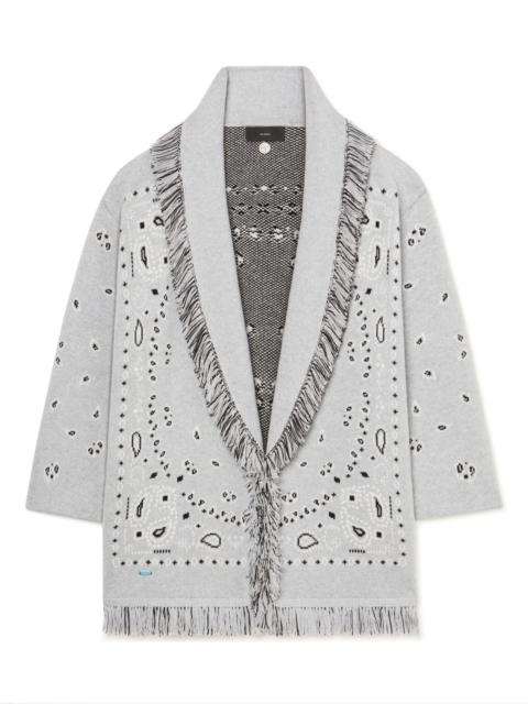 Bandana Jacquard Cardigan