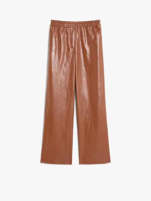 WEEKEND Max Mara PLUTONE Coated fabric palazzo trousers
