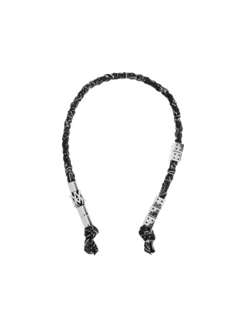 AMIRI Braided keyring