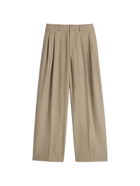 Lemaire pleated tailored trousers