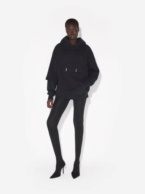 Jean Paul Gaultier THE OVERSIZED BLACK JPG SWEATSHIRT