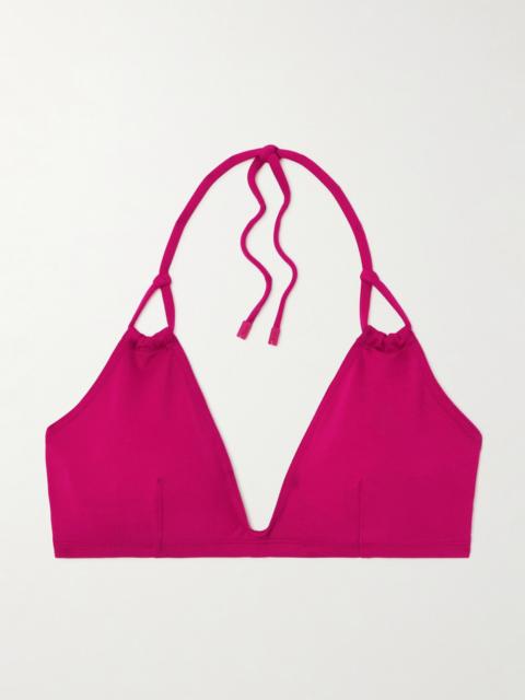ERES Java Remix Knotted Halterneck Bikini Top