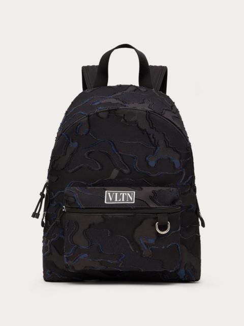 Valentino Camouflage Fil Coupé Backpack