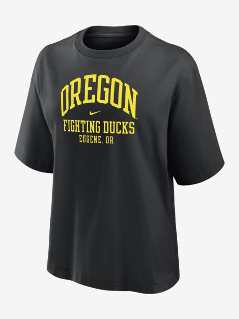 Oregon Nike Women's College Boxy T-Shirt