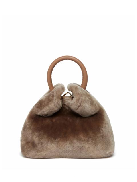 Baozi Shearling Montone Taupe