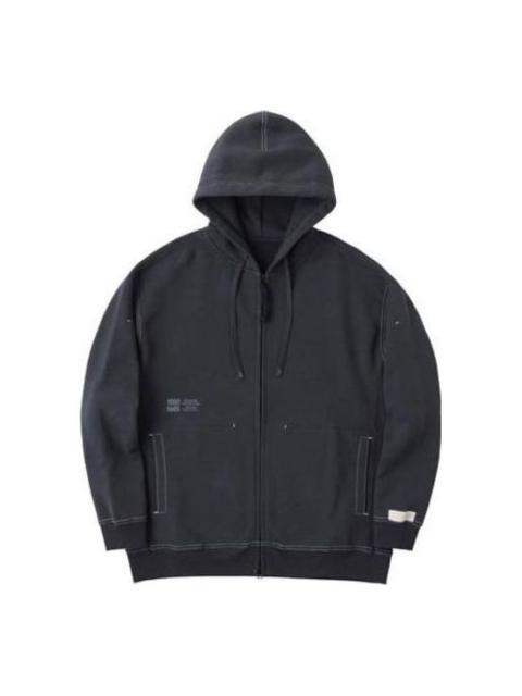New Balance 1000 Sweatshirt Full Zip Hoodie 'Phantom' AMJ25072-PHM