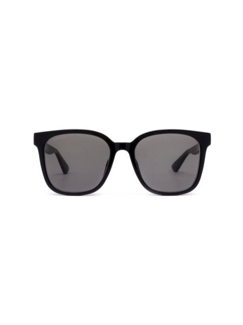 GUCCI square frame sunglasses