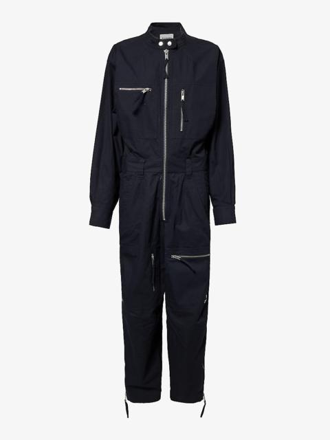 Isabel Marant Étoile Karly zipped relaxed-fit cotton jumpsuit