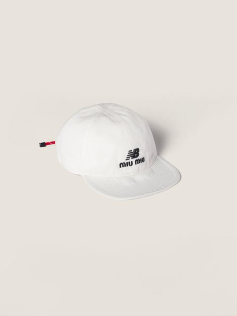 Miu Miu Denim baseball cap