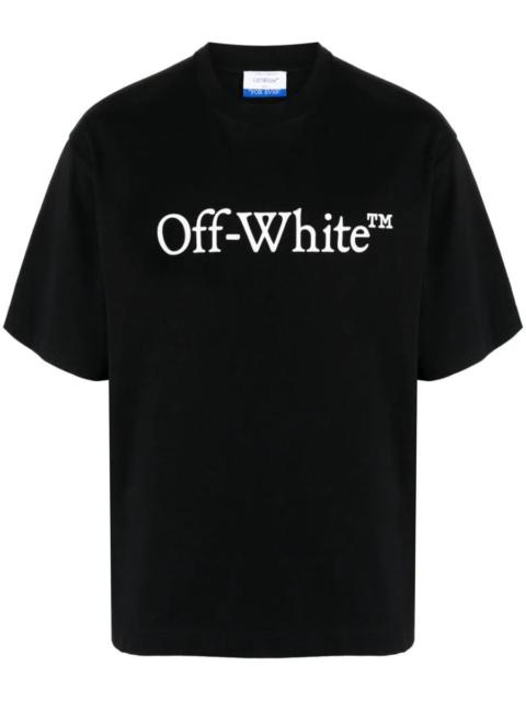 Off-White Off-White Big Bookish Skate Cotton T-Shirt