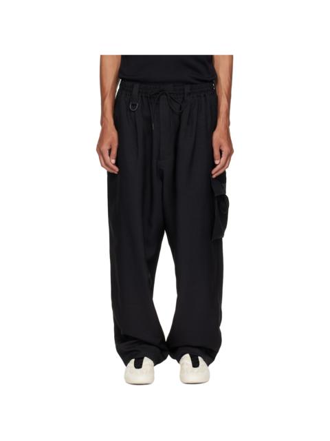 Y-3 Black Sport Uniform Cargo Pants