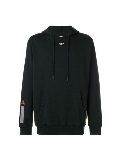 Off-White Off-White Side Yellow Unisex Black OMBB032S180030081000