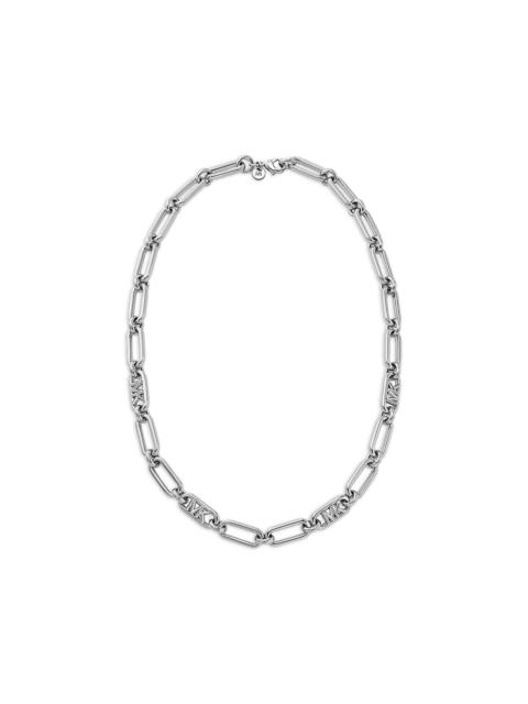 MICHAEL KORS logo-chain necklace