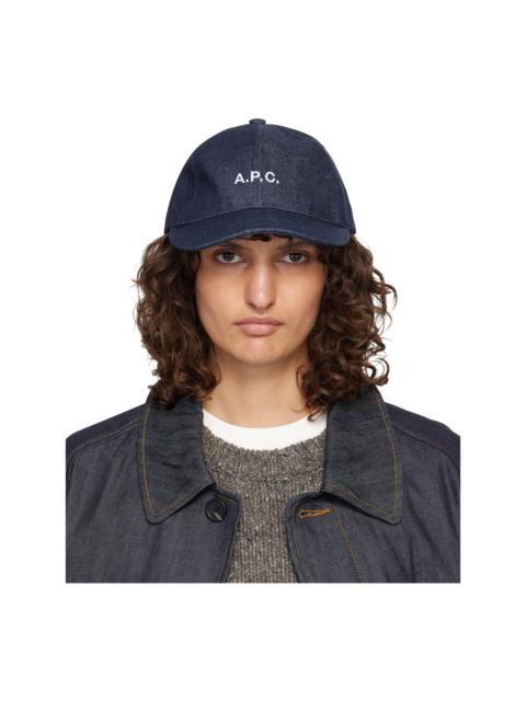 A.P.C. Navy Charlie Baseball Cap