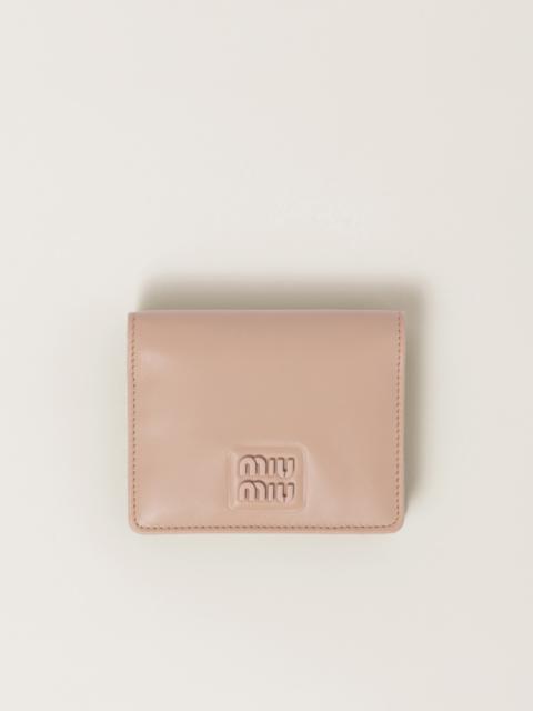 Small leather wallet