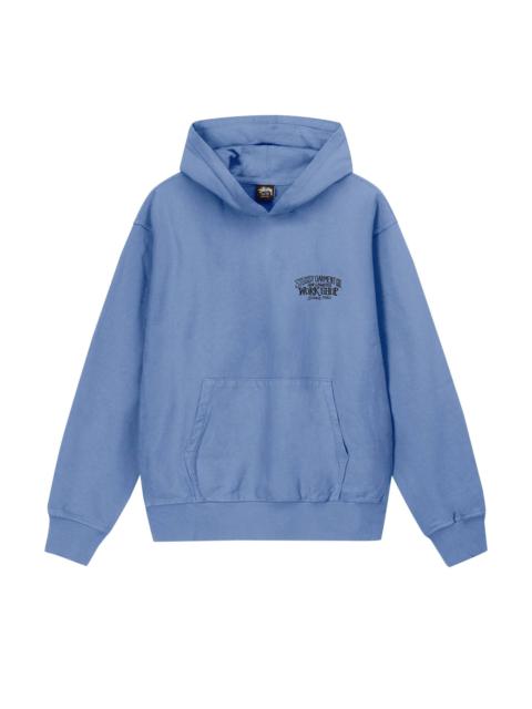 Stüssy Stussy x Our Legacy Work Shop Surfman Pigment Dyed Hoodie 'Blue'
