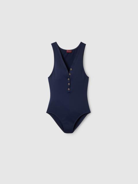 GUCCI Sparkling jersey swimsuit