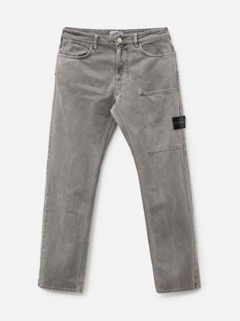 Stone Island MINERAL DYED COTTON GABARDINE-TC CHINO PANTS WITH POCKETS