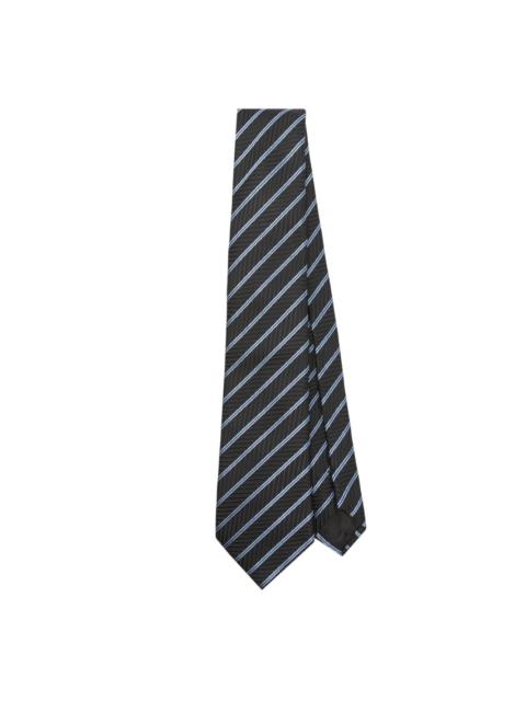 GIORGIO ARMANI patterned-jacquard tie