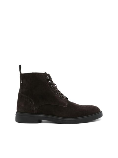 BOSS suede boots