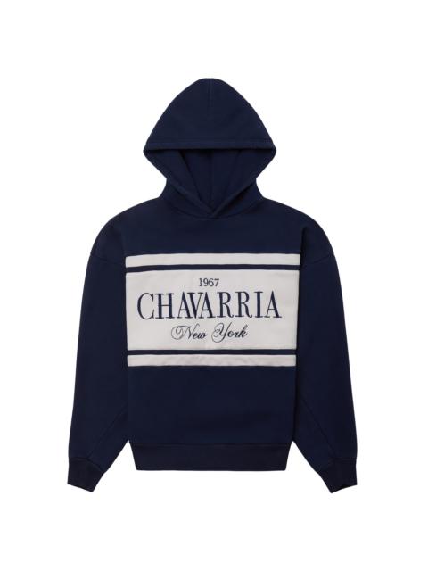 WILLY CHAVARRIA Men's Gilroy Logo Cotton Hoodie - Peacoat
