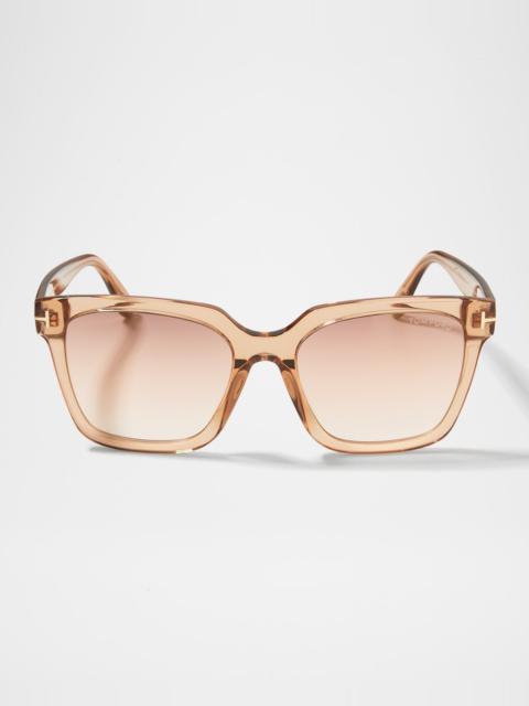 TOM FORD Selby Square Acetate Sunglasses