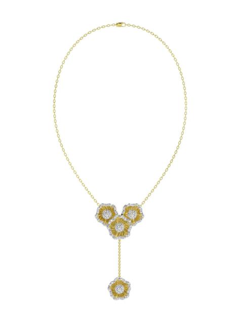 Marchesa HALO FLOWER ROSE GOLD Y NECKLACE