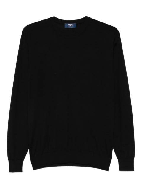 FEDELI Fedeli Crew-neck Long-sleeve Top