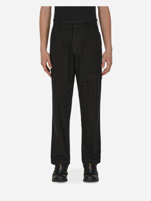 AWAKE NY Embroidered Cargo Pants Black