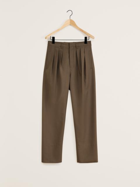 PLEATED TAILORED PANTS