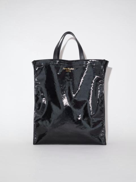 Acne Studios Shiny tote bag - Black