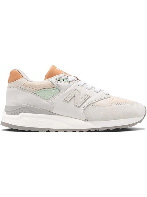 New Balance 998 White Tan