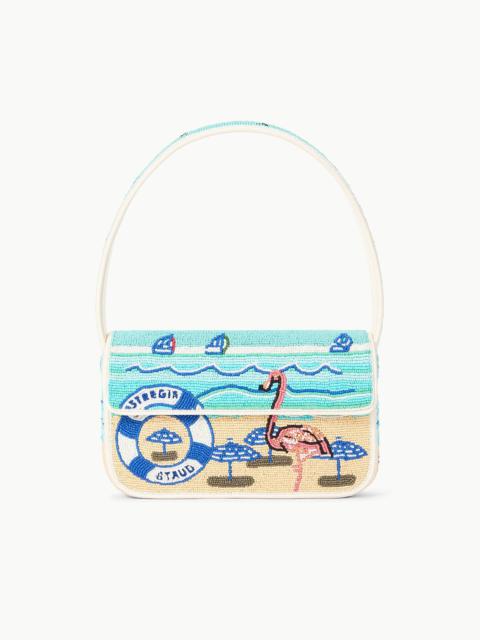 STAUD STAUD ST. REGIS TOMMY BEADED BAG VACATION SCENIC