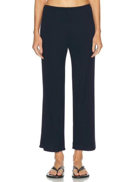 DONNI. The Baby Rib Scallop Pant