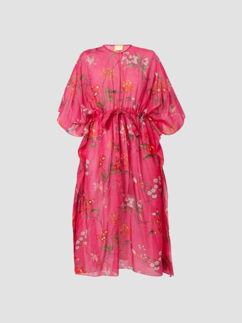 Erdem KAFTAN LONG LENGTH DRESS WITH WAIST TIE DETAIL