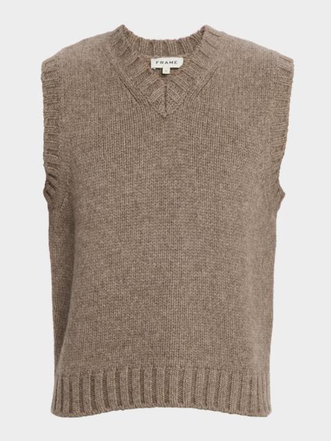 FRAME Men's Yak Wool Knit Vest