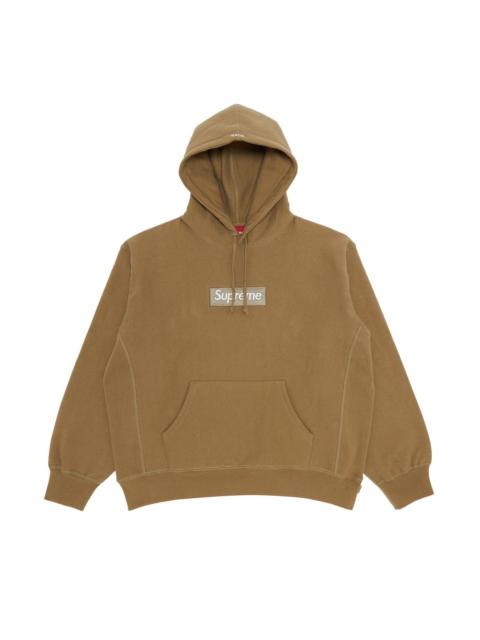 Supreme Supreme Box Logo Hooded Sweatshirt 'Dark Sand'