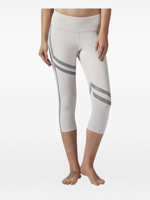 Reebok linear three-quarter leggings