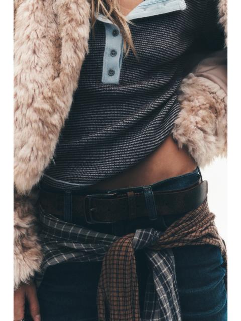 FREE PEOPLE We The Free Dallas Distressed Belt