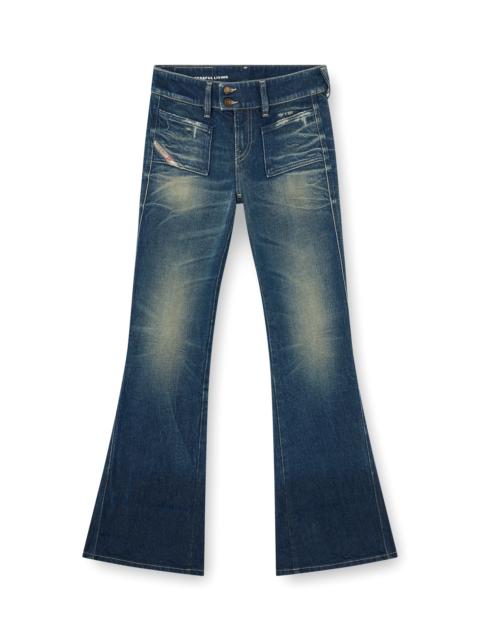 Diesel BOOTCUT JEANS LOW WAIST D-HUSH