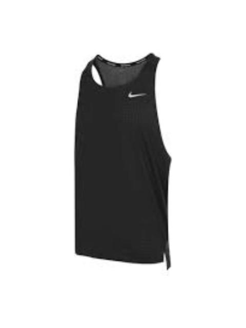 Nike Nike Dri-FIT Fast Single Tank Top 'Black' FN4230-010