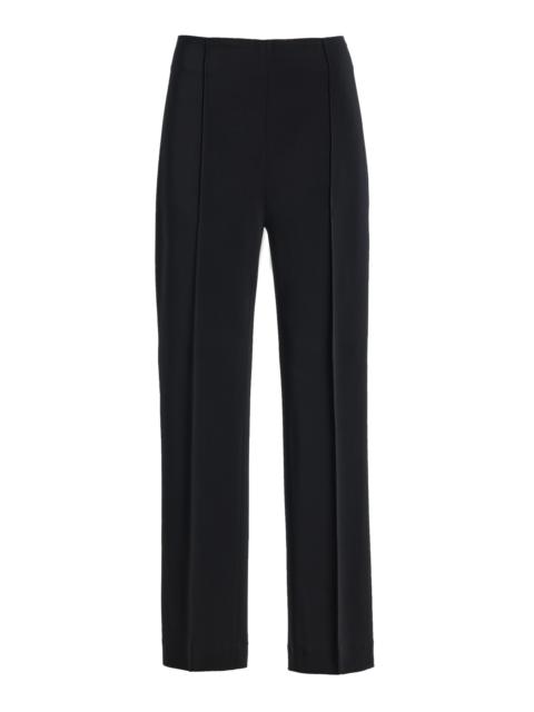 RÓHE Cigarette-Leg Trousers black