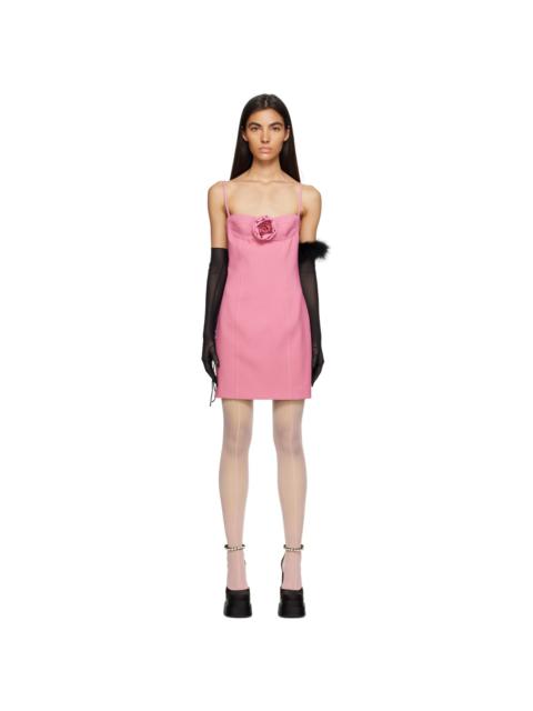 Blumarine Pink Rose Minidress